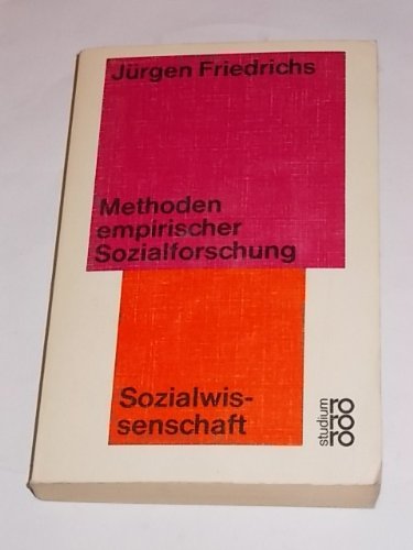 Stock image for Methoden empirischer Sozialforschung. for sale by Versandantiquariat Felix Mcke
