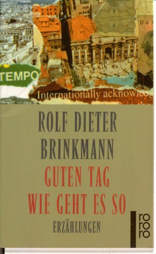 Imagen de archivo de Guten Tag, wie geht es so: Erzhlungen a la venta por Buchstube Tiffany