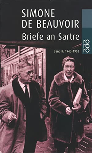 Beispielbild fr Briefe an Sartre 2. 1940 - 1963. zum Verkauf von suspiratio - online bcherstube