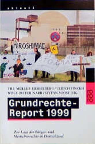 9783499224881: Grundrechte-Report 1999. Zur Lage der Brger- und Menschenrechte in Deutschland