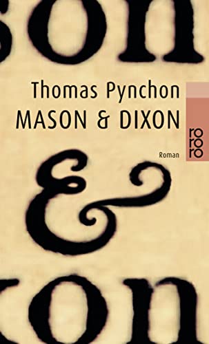 9783499229077: Mason und Dixon
