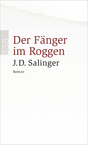 Imagen de archivo de Der Fänger im Roggen a la venta por WorldofBooks