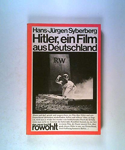 9783499251085: Hitler, ein Film aus Deutschland (Das Neue Buch ; 108) (German Edition)