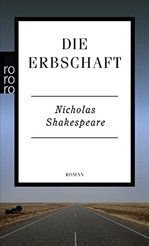 Die Erbschaft (9783499254567) by Shakespeare, Nicholas