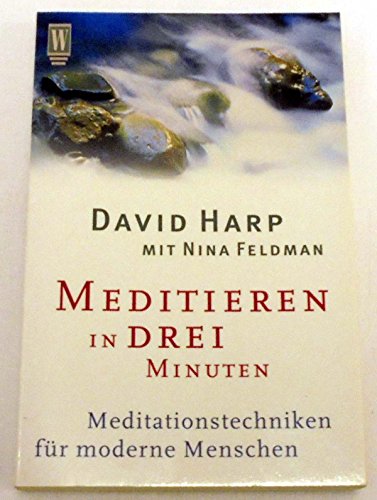 9783499263729: HARP/FELDMANN - Meditieren in drei Minuten - Meditationstechniken fr moderne Menschen - TB - 2002 ...