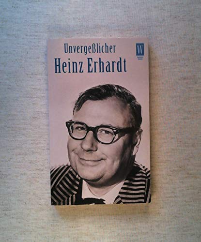 Beispielbild fr Unvergelicher Heinz Erhardt zum Verkauf von medimops