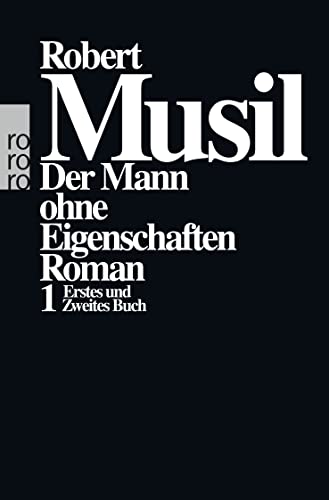 Stock image for Der Mann ohne Eigenschaften I -Language: german for sale by GreatBookPrices