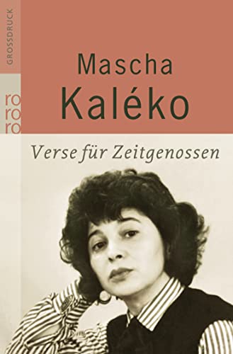 Stock image for Verse für Zeitgenossen. Gro druck for sale by Bookmans
