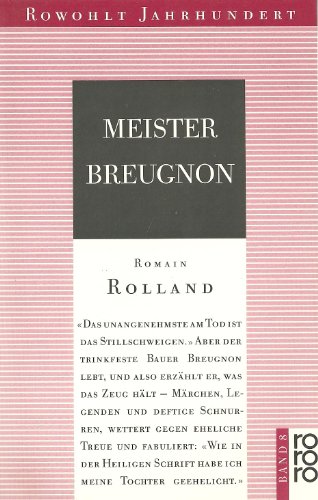 9783499400087: Meister Breugnon. Roman