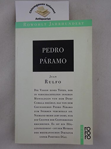 Beispielbild fr Pedro Pramo. Roman zum Verkauf von medimops