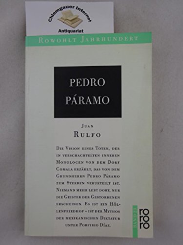 Stock image for Pedro Pramo. Roman for sale by medimops