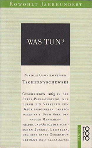 Beispielbild fr WAS TUN? Aus Erzhlungen von neuen Menschen zum Verkauf von medimops