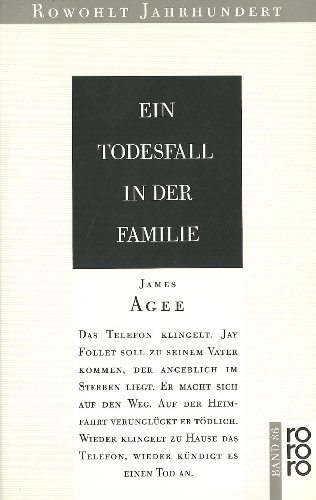 Beispielbild fr Rowohlt Jahrhundert Reihe, Band 86: Ein Todesfall in der Familie. Roman zum Verkauf von medimops