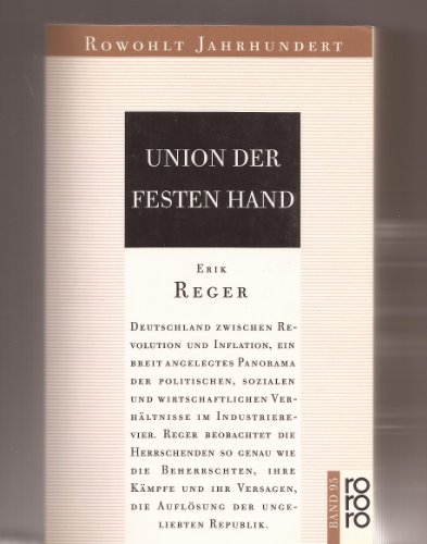Beispielbild fr Union der festen Hand zum Verkauf von medimops