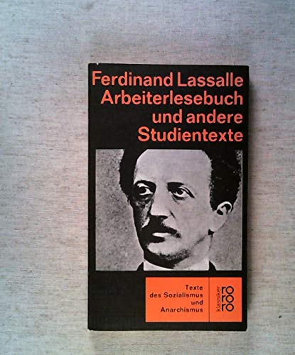 9783499452895: Arbeiterlesebuch und andere Studientexte