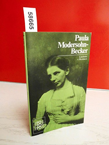 9783499503177: Paula Modersohn-Becker (Rowohlts Monographien)