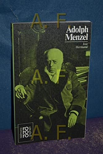 9783499503610: Adolph Menzel: Mit Selbstzeugnissen und Bilddokumenten (Rowohlts Monographien) (German Edition)