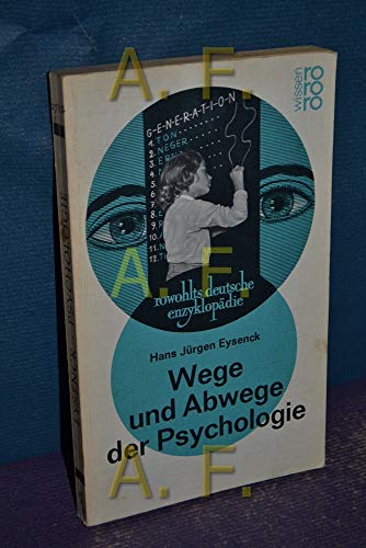 Stock image for Wege und Abwege der Psychologie for sale by Bernhard Kiewel Rare Books