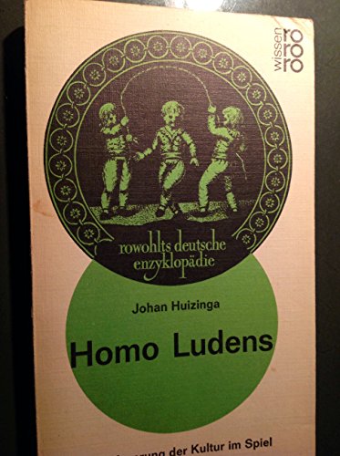 9783499550218: Homo ludens (5159 318). Vom Ursprung der Kultur im Spiel.