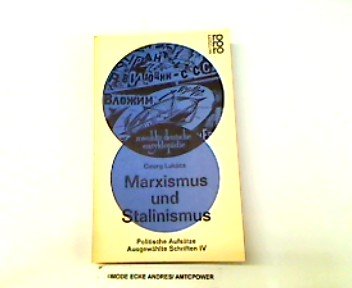 Imagen de archivo de Marxismus und Stalinismus. Aufstze zur Ideologie und Politik. a la venta por medimops