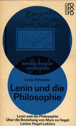Stock image for Lenin und die Philosophie. ber die Beziehung von Marx zu Hegel. Lenins Hegel-Lektre for sale by medimops
