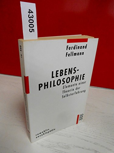 Stock image for Lebensphilosophie for sale by medimops
