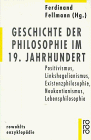 Beispielbild fr Geschichte der Philosophie im 19. Jahrhundert zum Verkauf von medimops