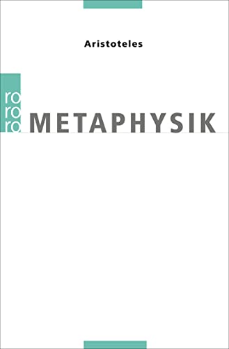 Imagen de archivo de Metaphysik a la venta por medimops