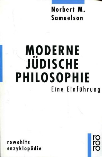 9783499555589: Moderne jdische Philosophie.