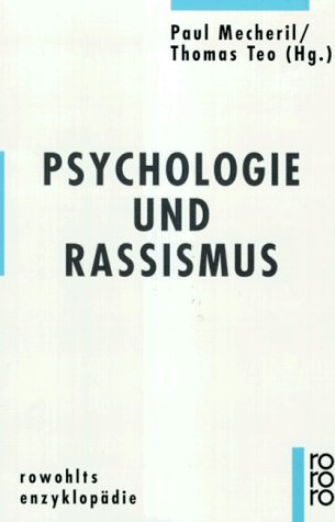 Stock image for Psychologie und Rassismus. for sale by medimops