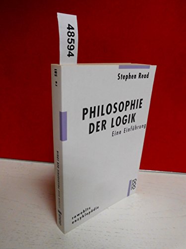 Stock image for Philosophie der Logik. Eine Einfhrung. for sale by medimops