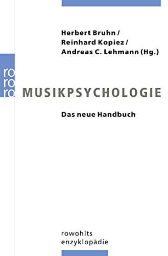 Beispielbild fr Musikpsychologie: Das neue Handbuch zum Verkauf von Ammareal
