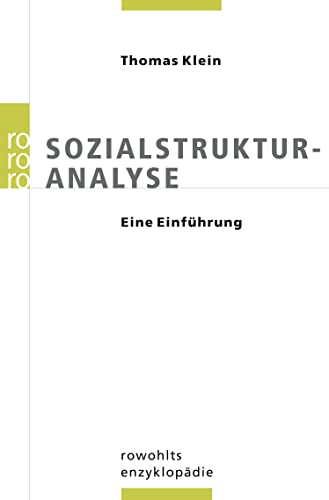 Sozialstrukturanalyse: Eine Einführung - Klein, Thomas