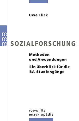 Beispielbild fr Sozialforschung: Methoden und Anwendungen. Ein berblick fr die BA-Studiengnge zum Verkauf von medimops