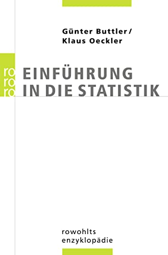 Stock image for Einfhrung in die Statistik for sale by medimops