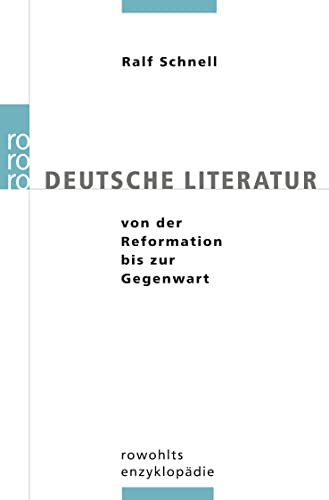 Beispielbild für Deutsche Literatur von der Reformation bis zur Gegenwart zum Verkauf von medimops