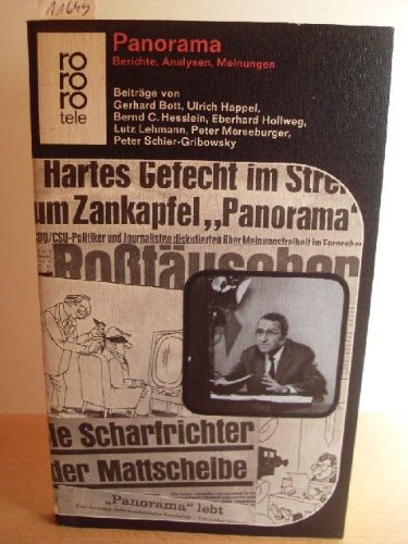 Beispielbild fr Panorama. Berichte, ,Analysen, Meinungen zum Verkauf von Eulennest Verlag e.K.