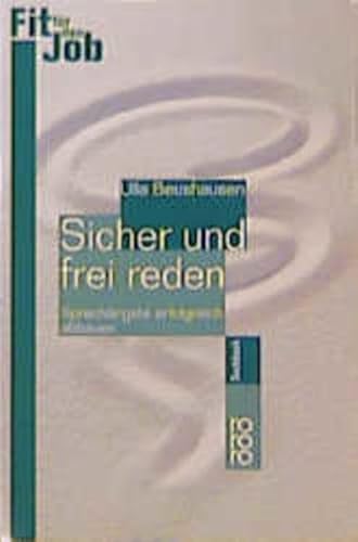 Beispielbild fr Sicher und frei reden. Sprechngste erfolgreich abbauen zum Verkauf von medimops