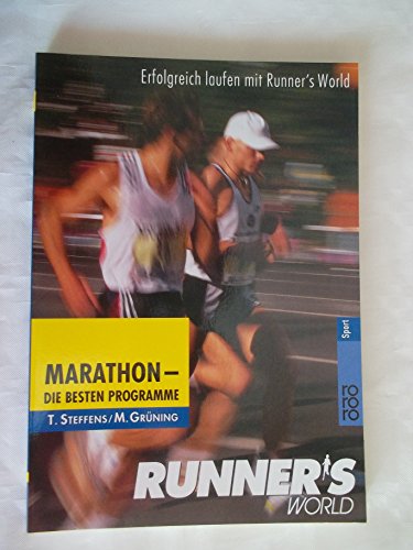 Stock image for Runner's World Marathon - die besten Programme: Erfolgreich laufen mit Runner's World. for sale by medimops