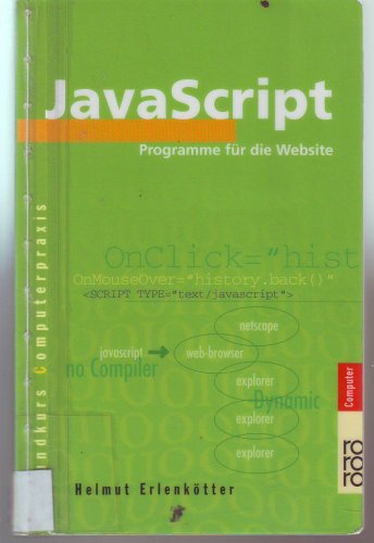 Beispielbild fr JavaScript zum Verkauf von medimops