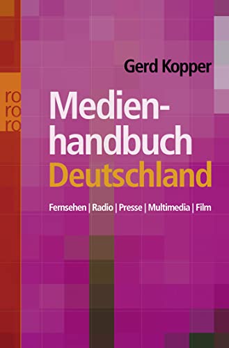 Beispielbild fr Medienhandbuch Deutschland : Fernsehen, Radio, Presse, Multimedia, Film zum Verkauf von Der Bcher-Br