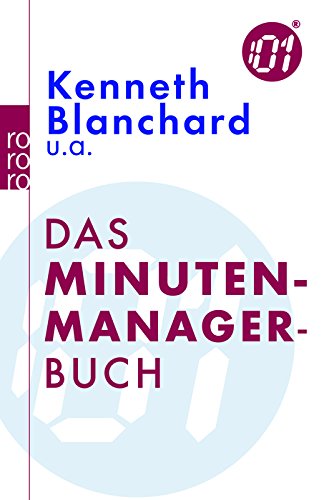 Stock image for Das Minuten-Manager-Buch for sale by medimops