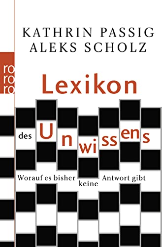 Beispielbild fr Lexikon des Unwissens - Worauf es bisher keine Antwort gibt zum Verkauf von 3 Mile Island