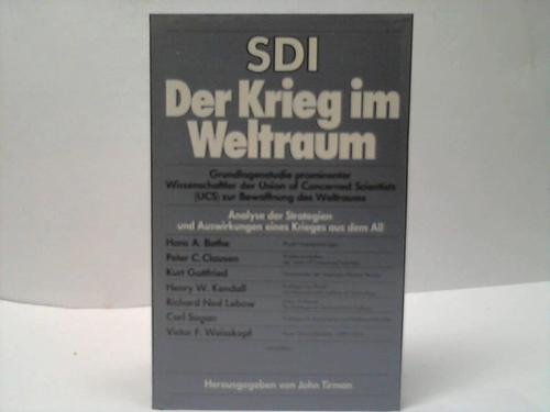 Stock image for SDI. Der Krieg aus dem Weltraum. for sale by Antiquariat Eule