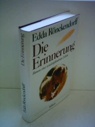 9783502196419: Die Erinnerung. Roman