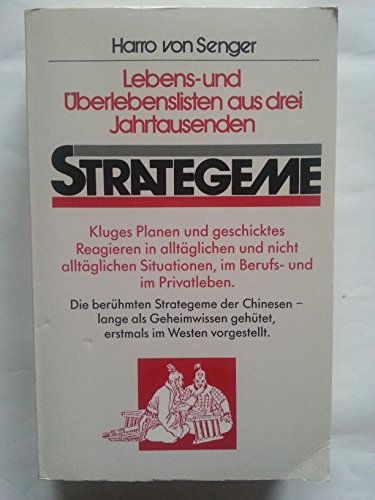 9783502196570: Strategeme. Lebens- und berlebenslisten aus drei Jahrtausenden