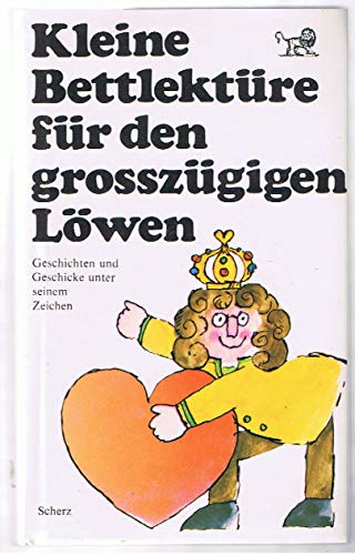 9783502380108: Kleine Bettlektre fr den grosszgigen Lwen.