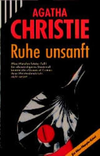 Beispielbild fr Ruhe unsanft. Ein Miss- Marple Krimi. zum Verkauf von medimops