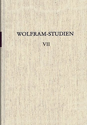 9783503016907: Wolfram-Studien VII