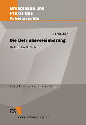 9783503019946: Die Betriebsvereinbarung. Zustandekommen, Auslegung, Durchfhrung, Aufhebung, Nachwirkung. Ein Leitfaden fr die Praxis mit Musterbeispielen